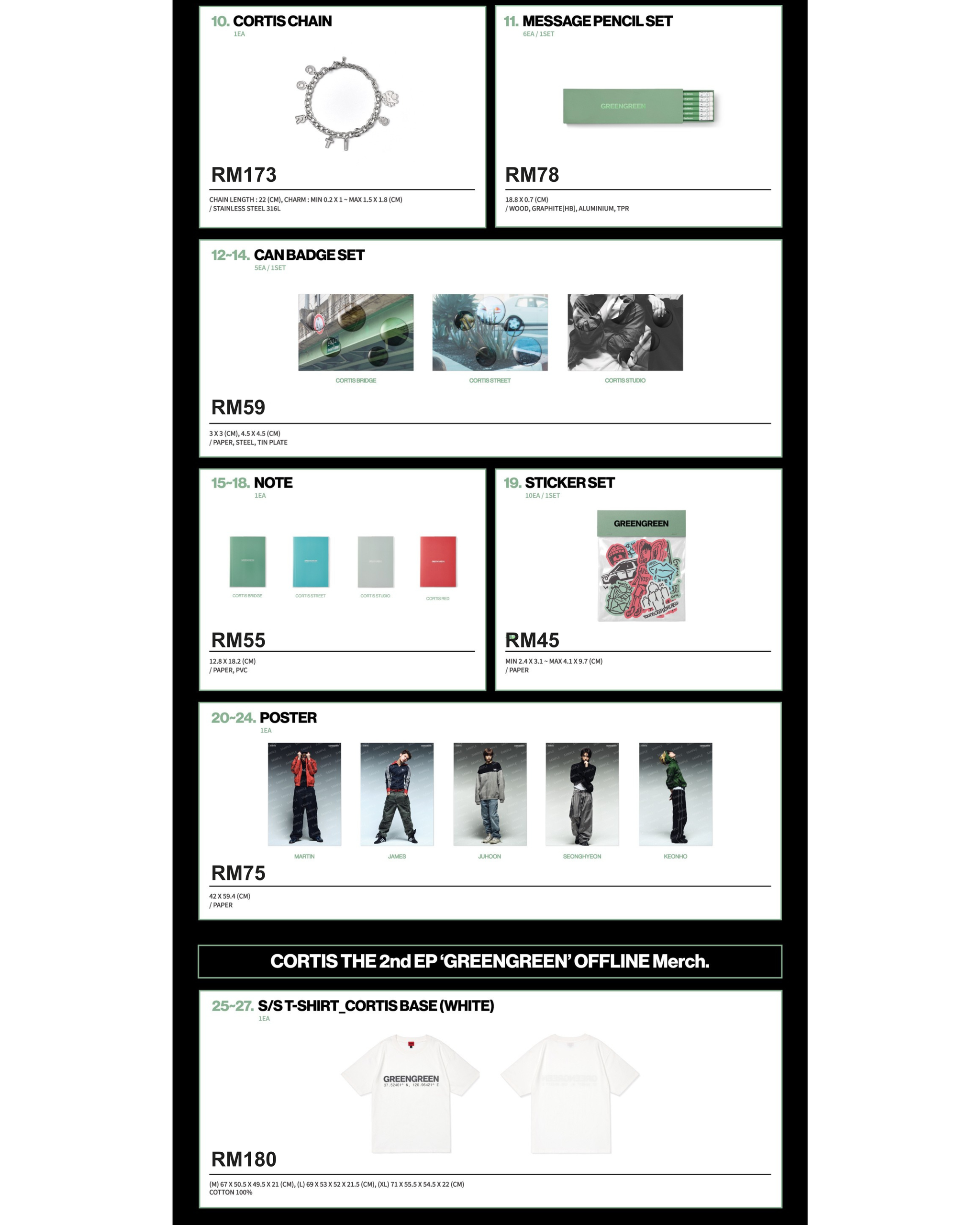 CORTIS The 2nd EP [GREENGREEN] Official Merch_1