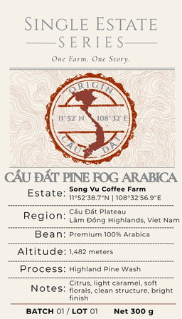 Арабика Cầu Đất Pine Fog