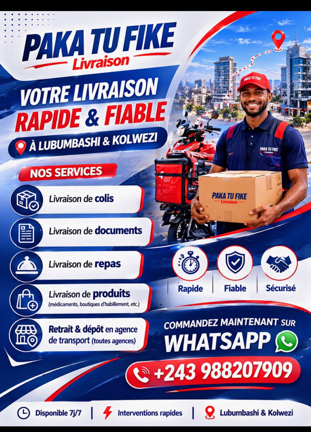 SERVICE DE LIVRAISONS 