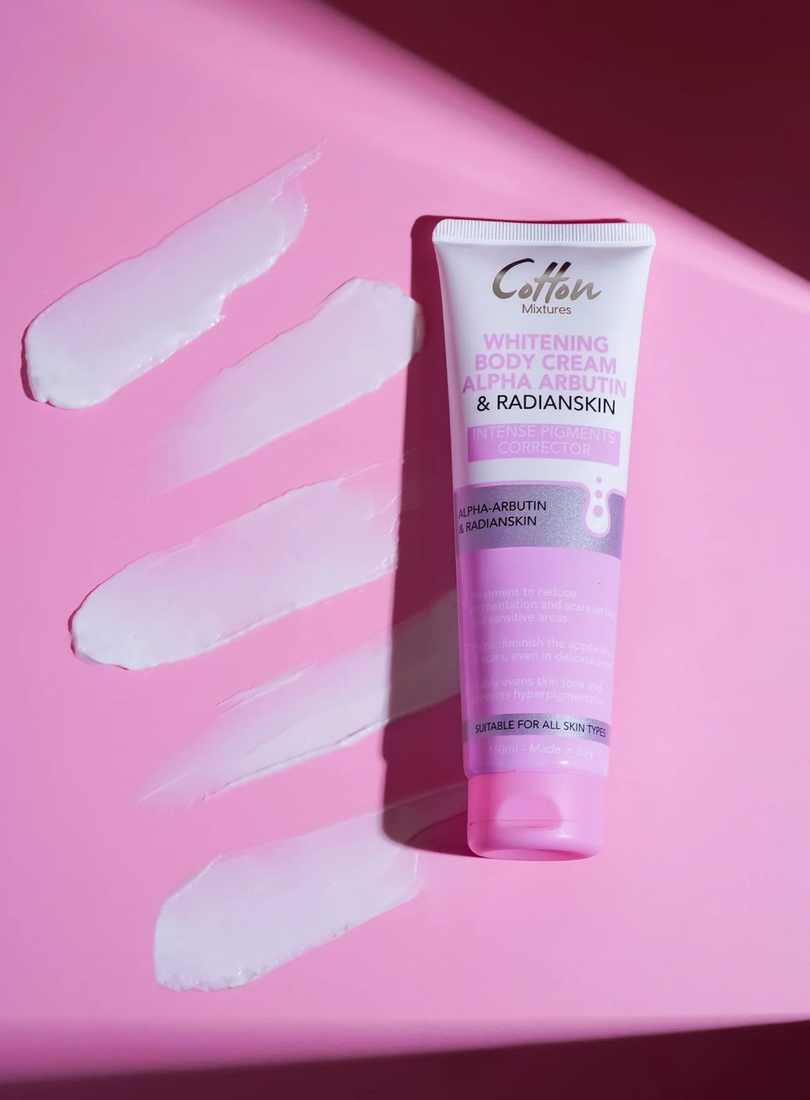 COTTON INTESNSE PIGMENTS CORRECTOR SCARS ON BODY – ١٥٠ML | كوتون كريم مفتح للجسم – ١٥٠ مل_1