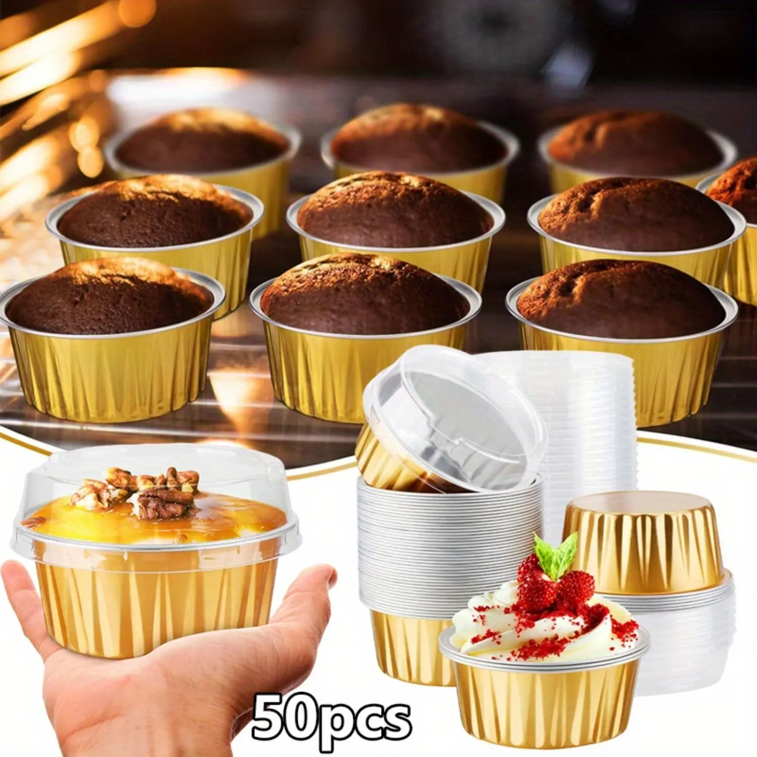 130ml Round Foil (pack of 10)_0