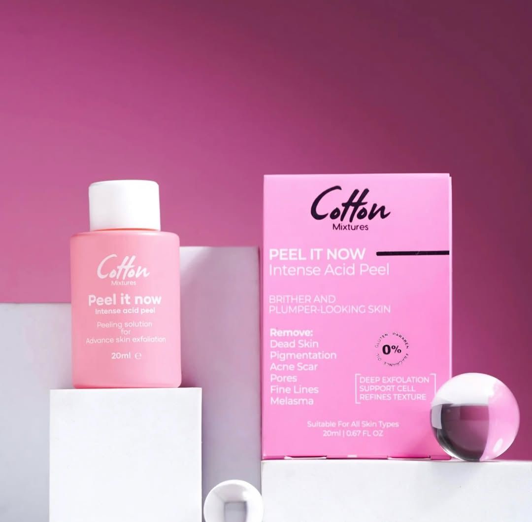 Cotton Peel It Now Intense Acid Peel كوتون بيل ات ناو مقشر كيميائي للوجه و الجسم_0