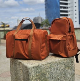 Webo duffel Burnt orange