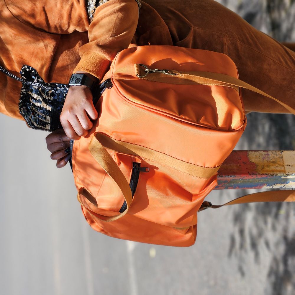 Webo duffel Burnt orange_1