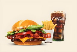 Steakhouse Sandwich with Corn Dusted Bun 
