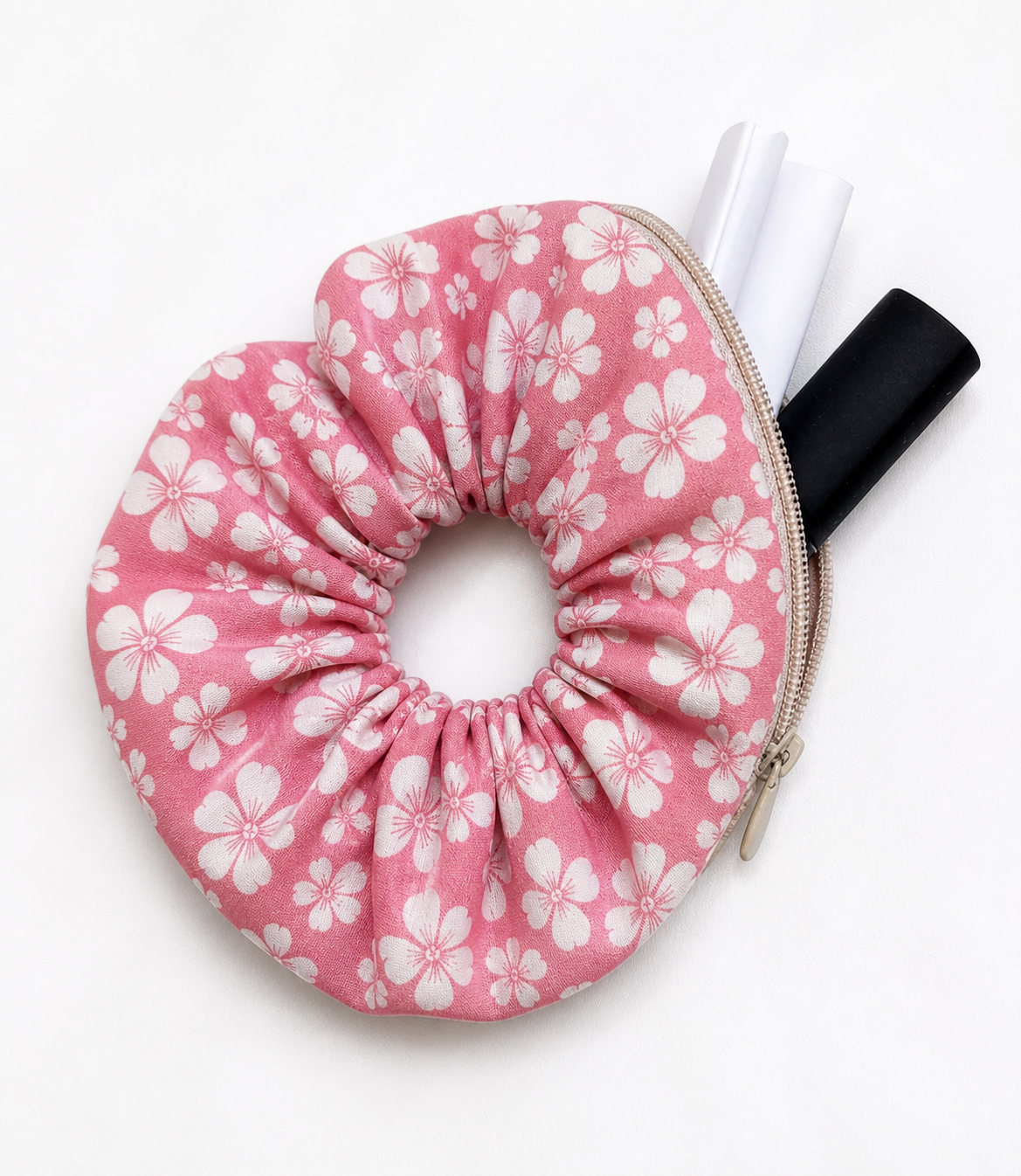 🌼 Zip Scrunchie – Your Little Secret Keeper_6