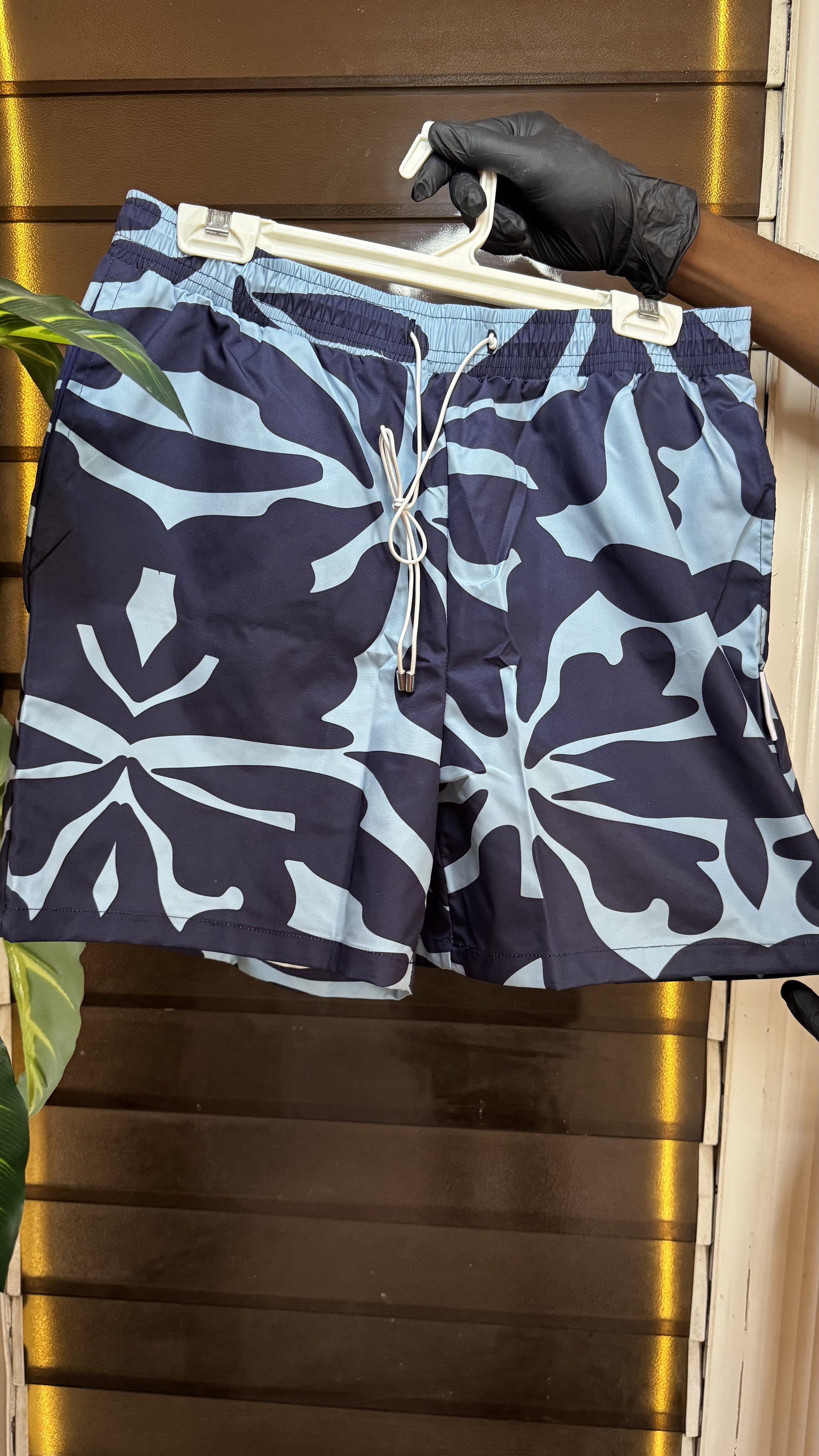 Short Swim Trunks Bleu 1ZW5008_1
