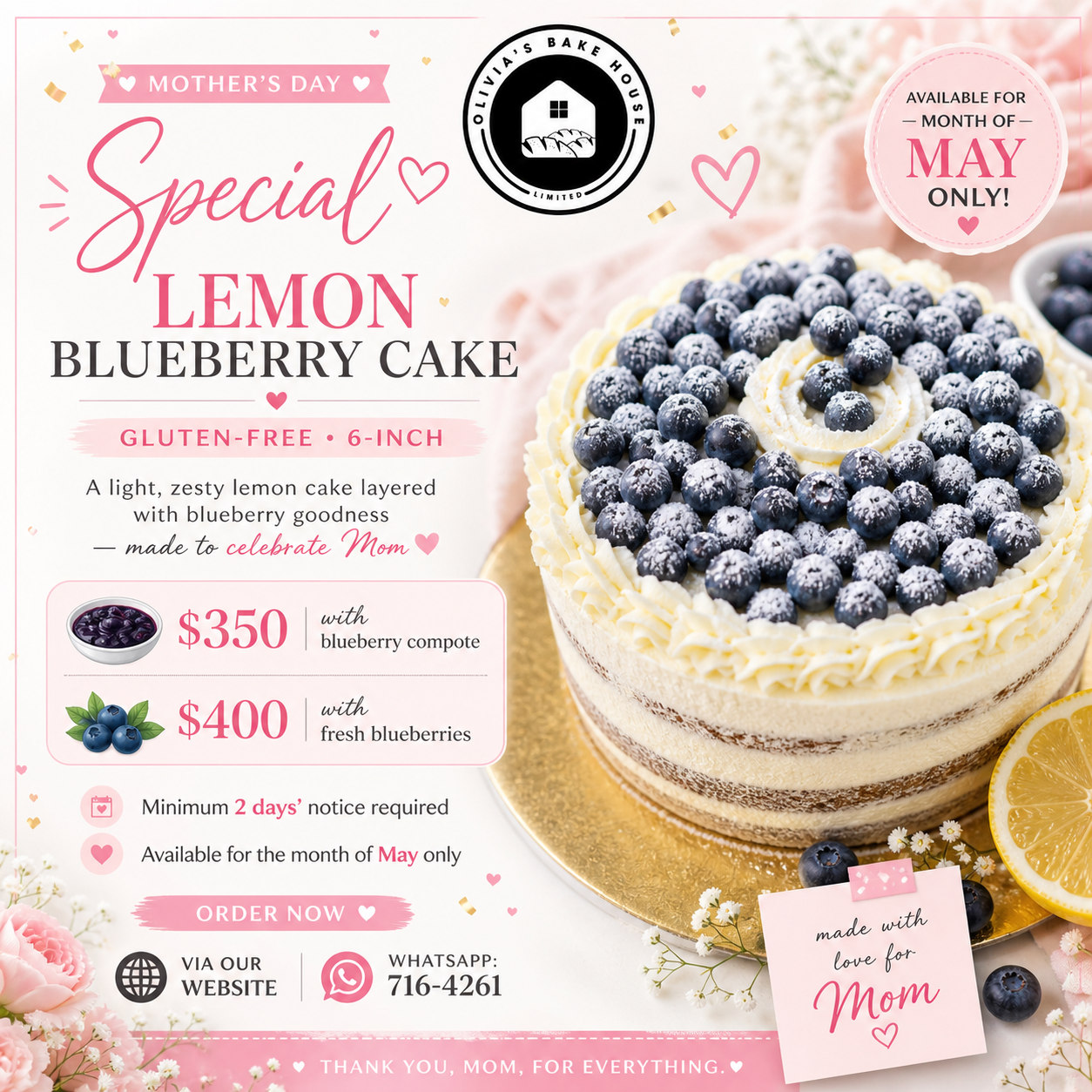 Lemon Blueberry 6in Cake_1