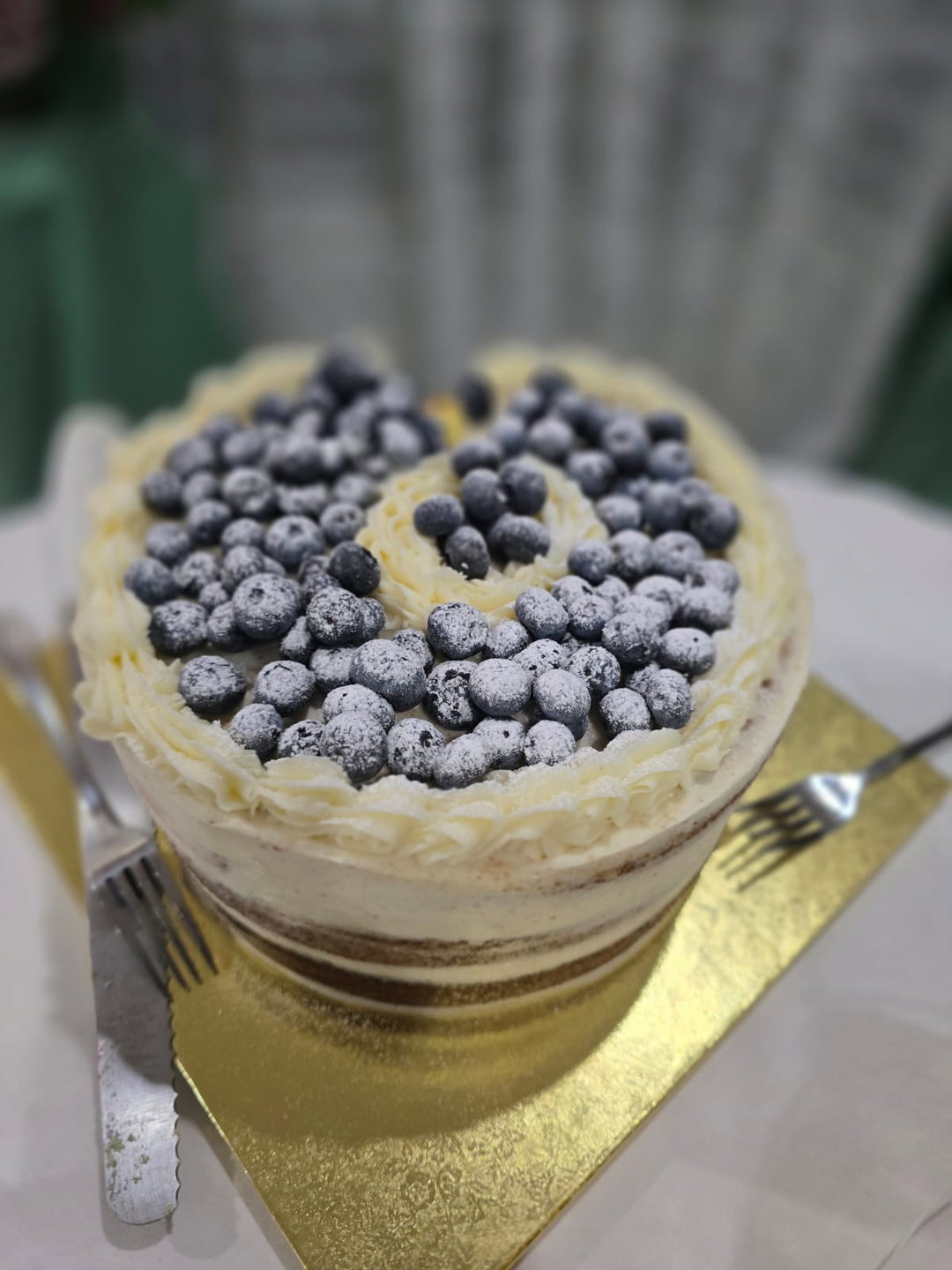 Lemon Blueberry 6in Cake