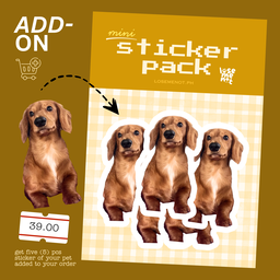 [ADD-ON] Mini Sticker Pack (5 pcs)