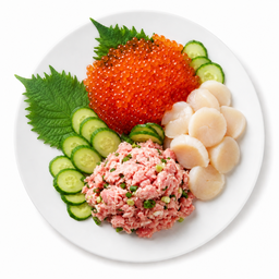手巻きセット（ウニ無し）5〜6人前 Temaki Sushi Set without Sea Urchin (5–6 servings)