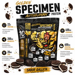 Proteína Whey Gold Specimen Antihuman