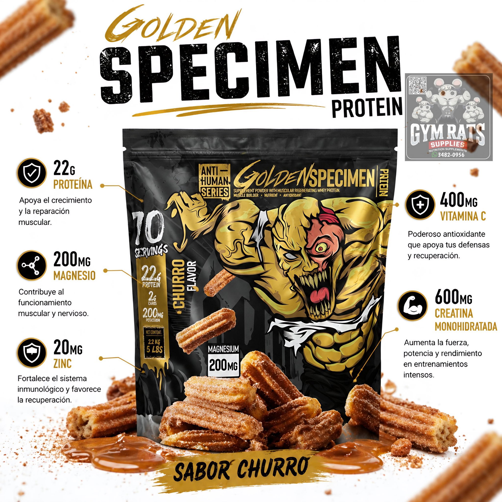 Proteína Whey Gold Specimen Antihuman_4
