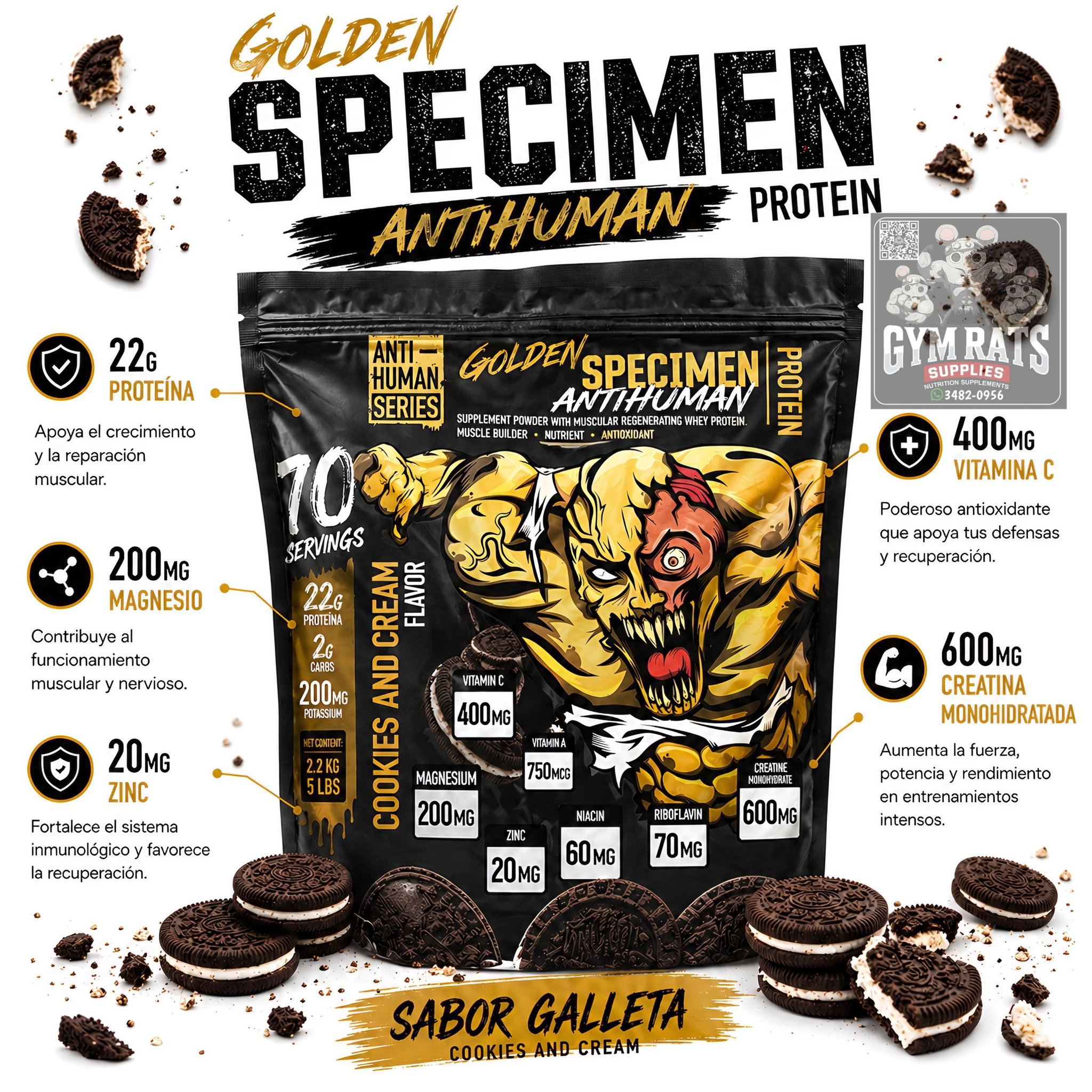 Proteína Whey Gold Specimen Antihuman_7