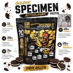 Proteína Whey Gold Specimen Antihuman
