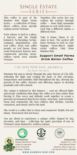 Арабика Cầu Đất Pine Fog
