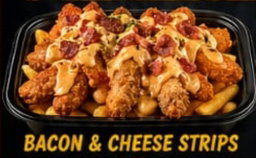 Bacon and Cheese Strips 