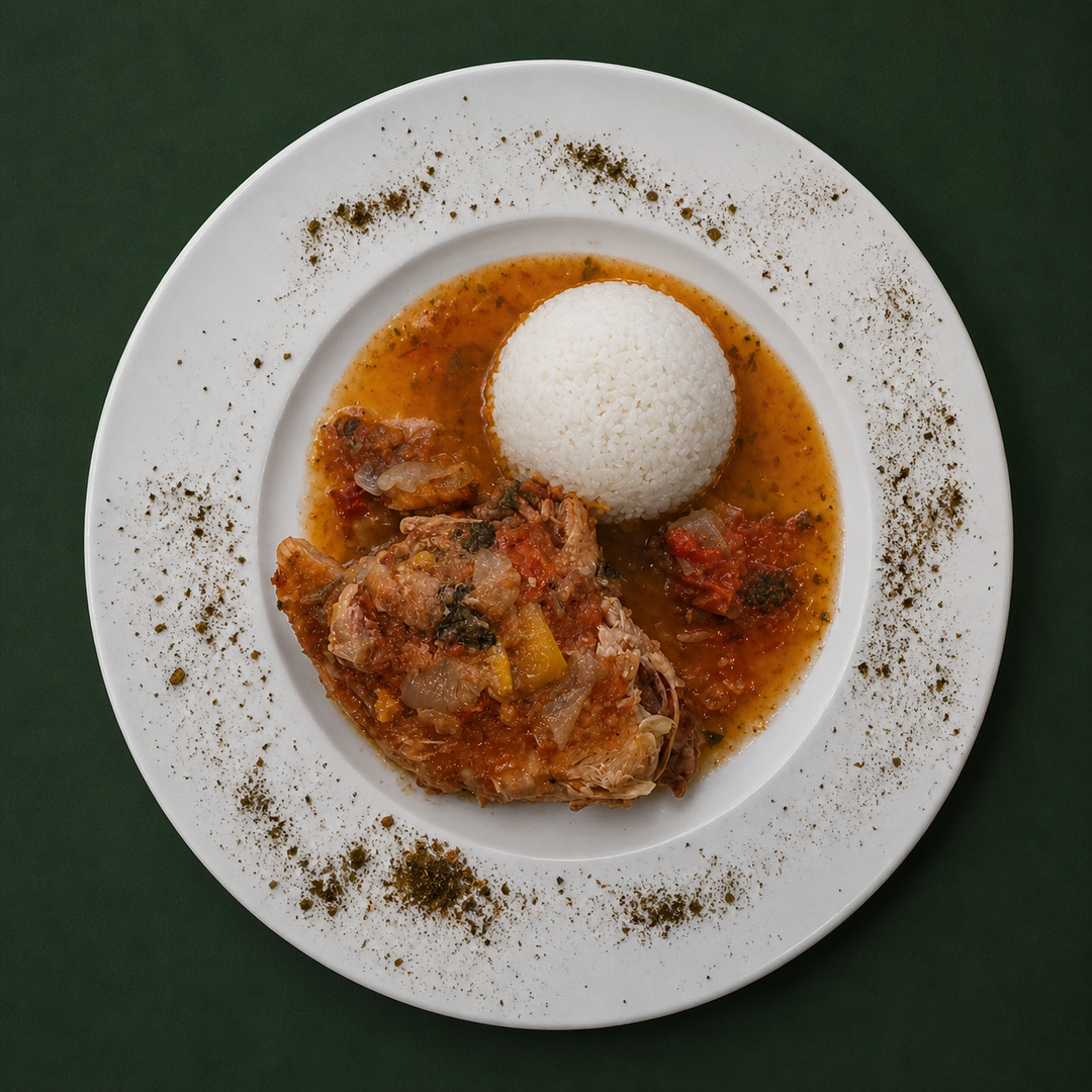 Basque style chicken