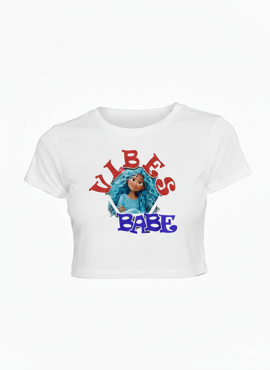 VIBES on VIBES Crop Top _1