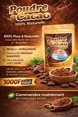 POUDRE DE CACAO 500G