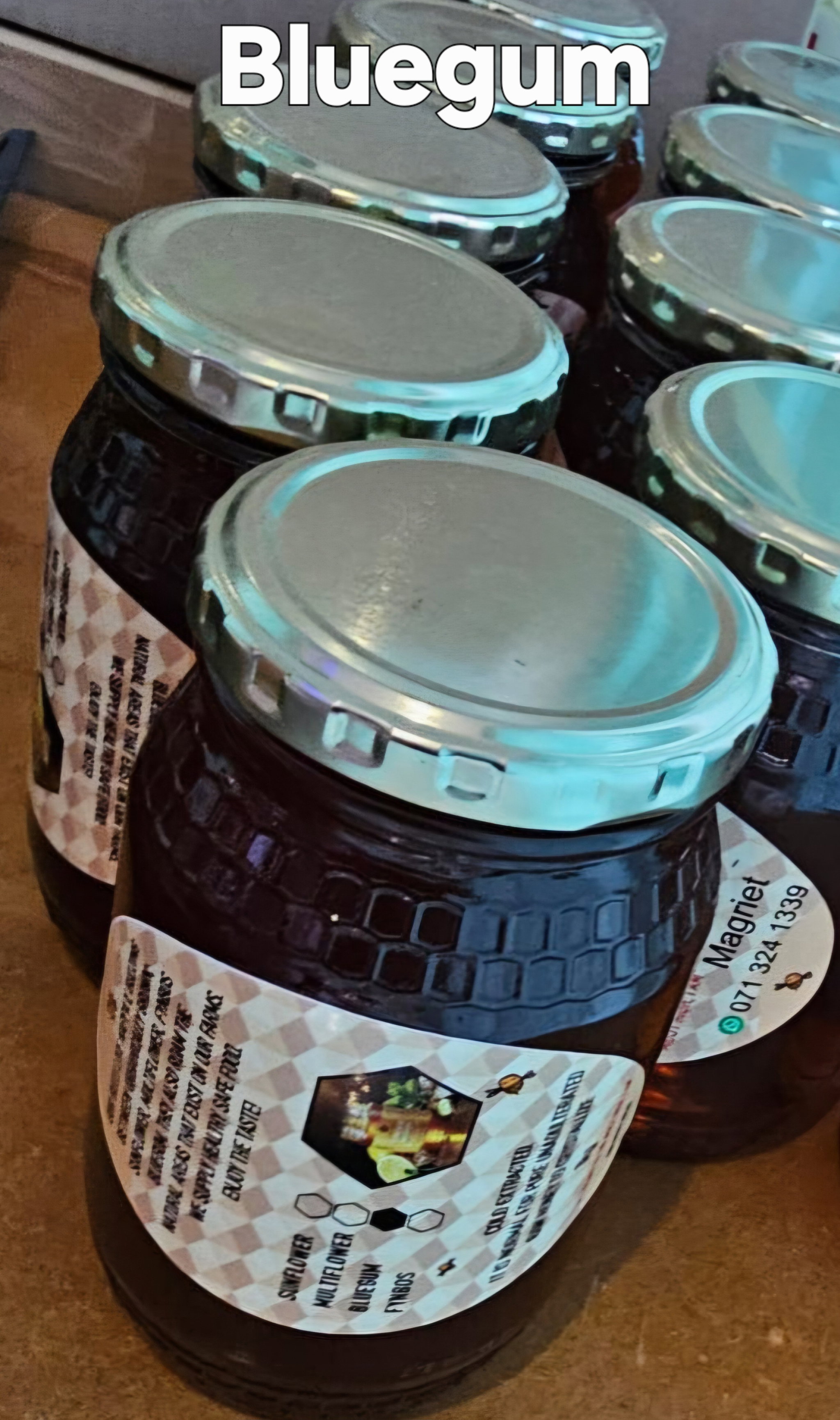 Glass Jar honey 500g_0