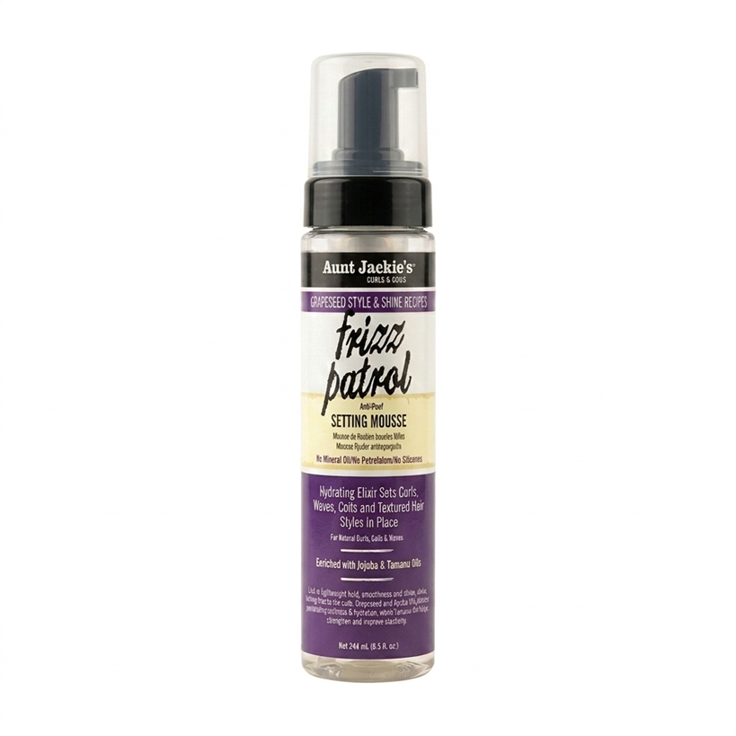 Frizz Patrol Anti-Poof Setting Mousse 244ml