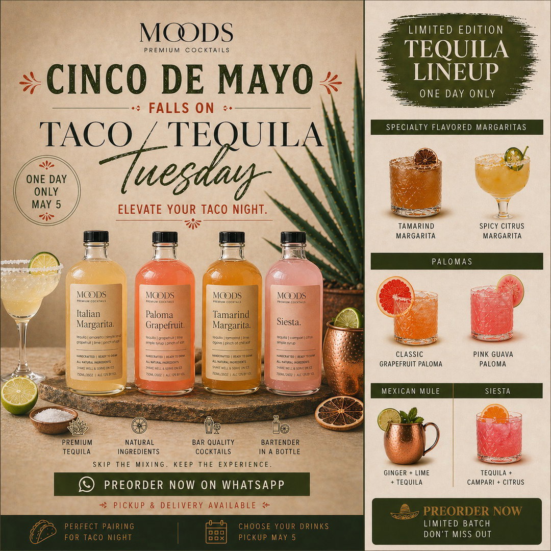 Cinco De Mayo Limited Edition Cocktails