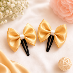 ✨ Satin Simple Tic Tac Bows 