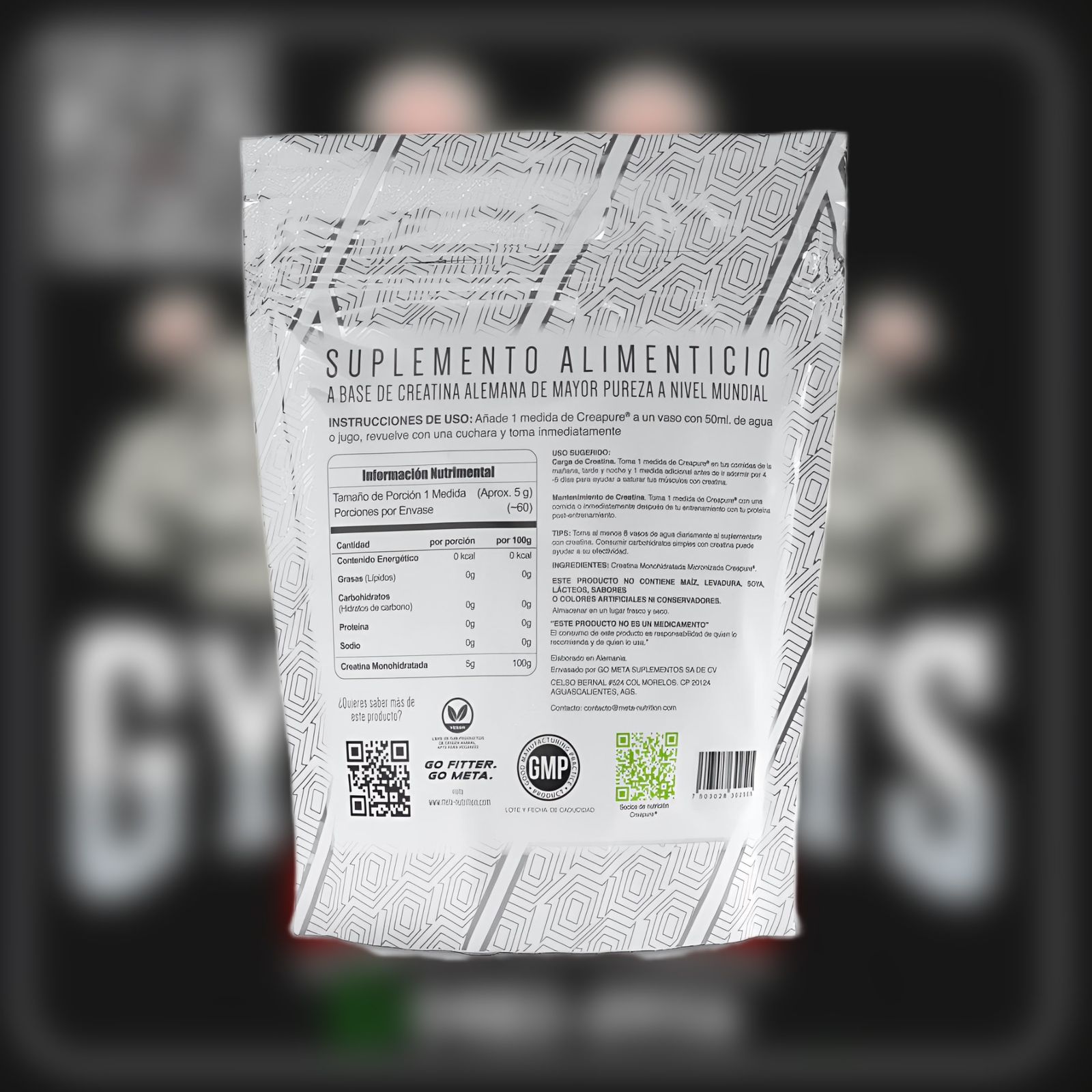 Meta Nutrition 60 servicios UltraPura _1