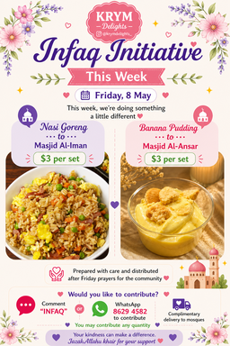 🤍 Infaq (Charity Meals)