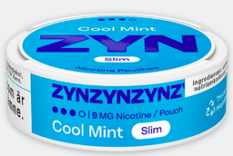 Zyn Cool Mint Strong Slim Mini Dry - 15 mg/g