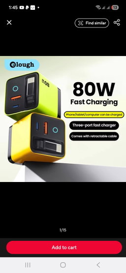 80W Super Fast Charger
