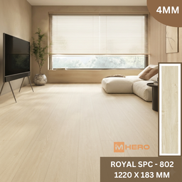 HERO ROYAL SPC FLOOR 4MM (10PC/24SQFT)