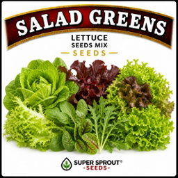Ultimate salad combo seed pack x 5 packs