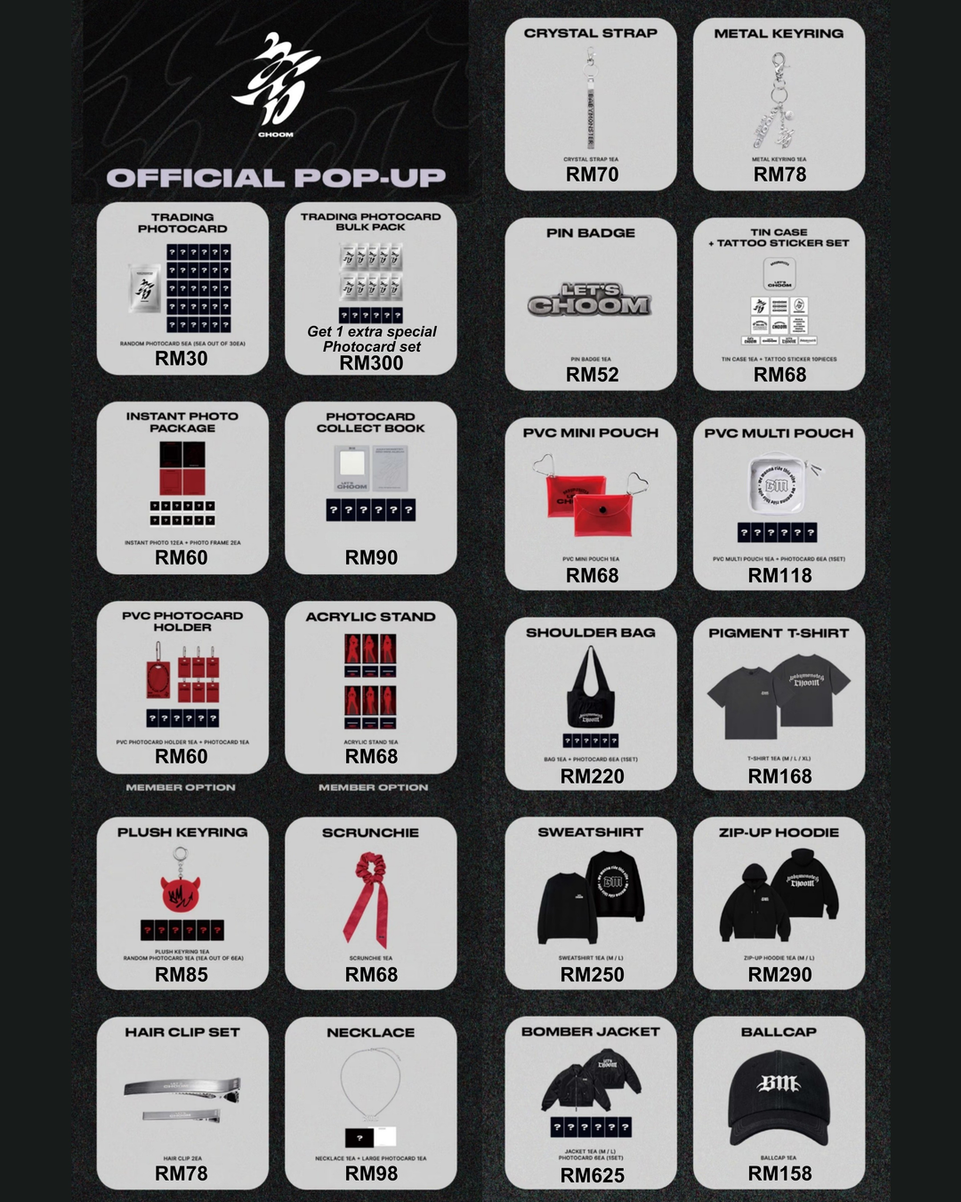 BABYMONSTER CHOOM OFFICIAL POP-UP