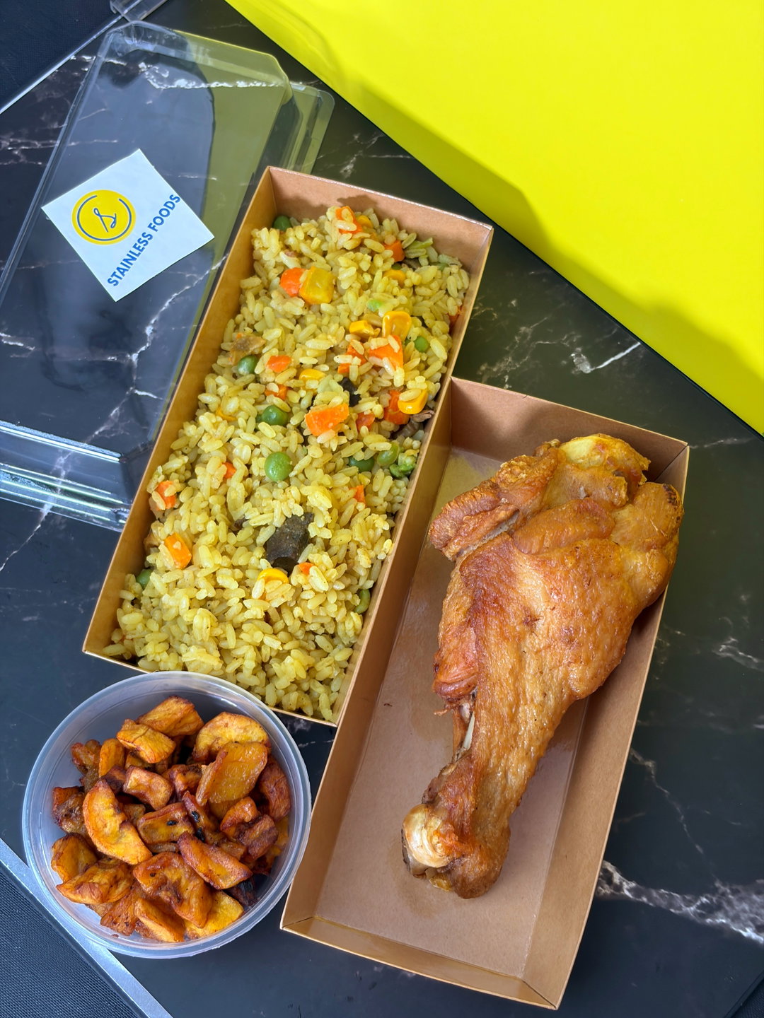 FRIED RICE TURKEY BOX