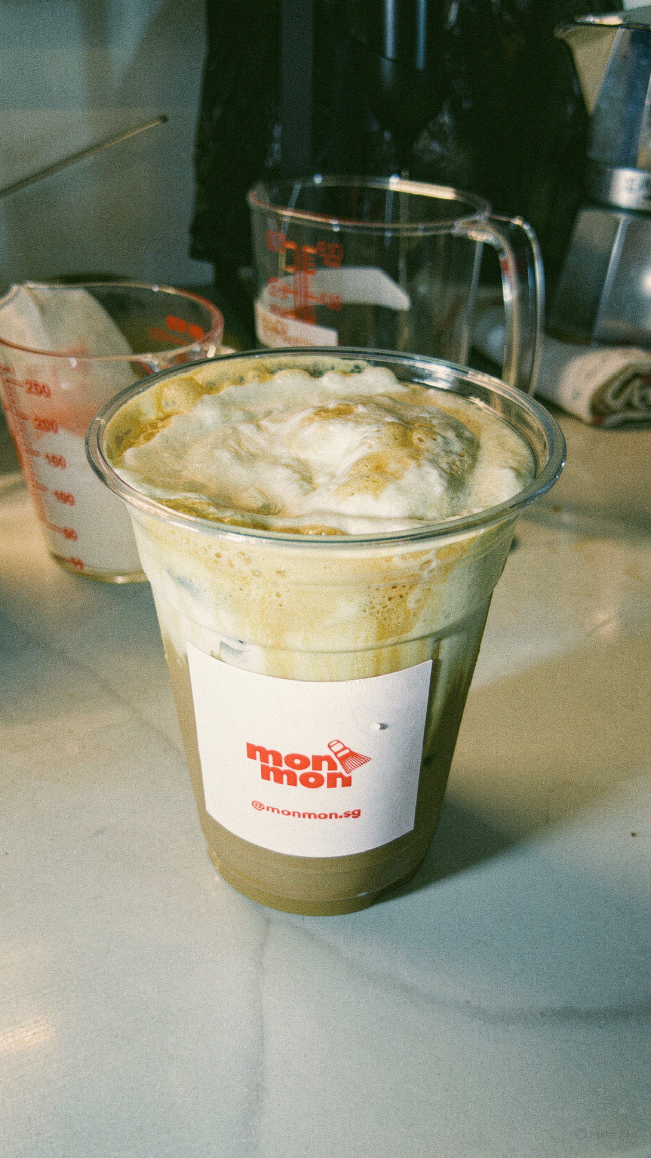 Butterscotch Cream Latte