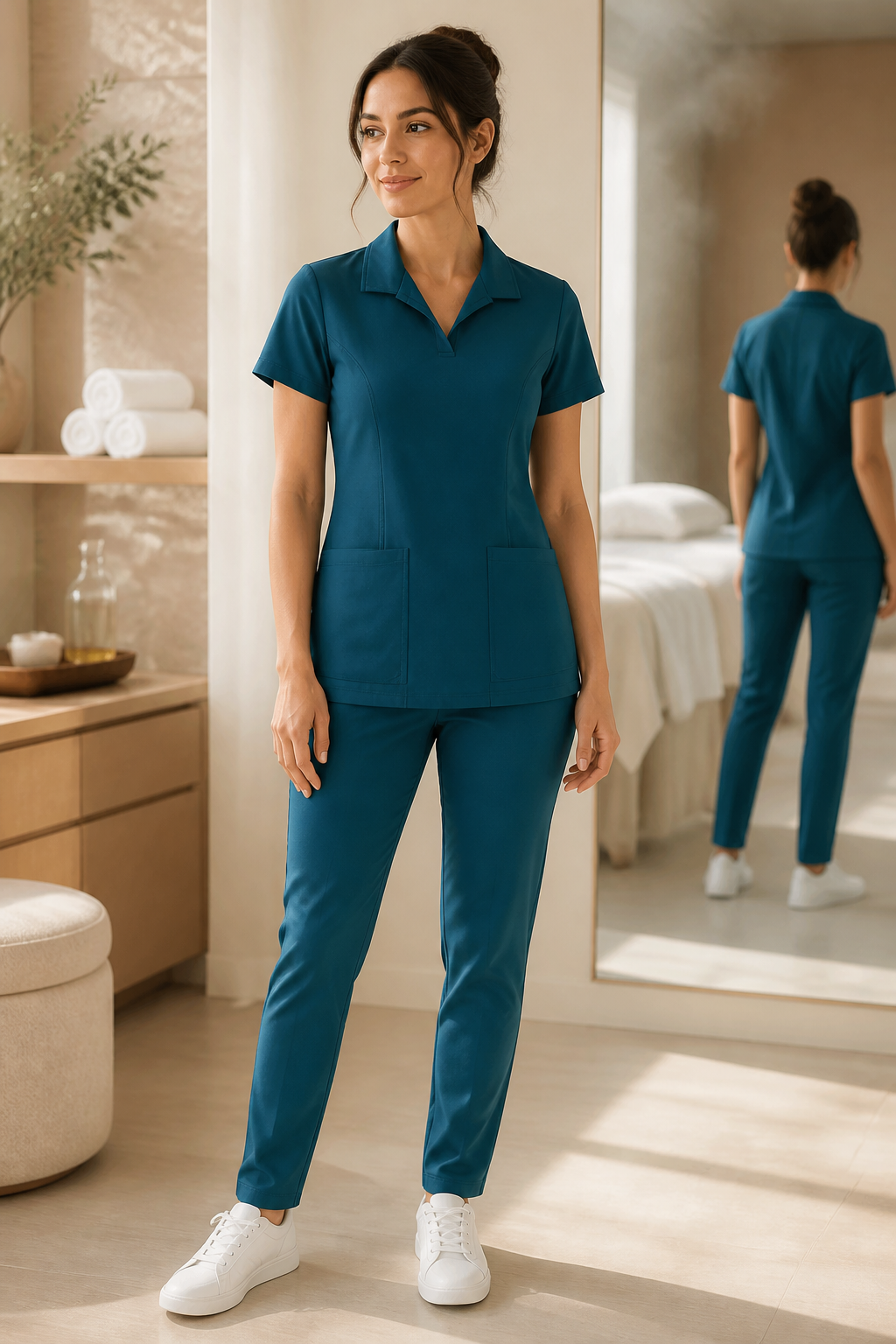 Jenny Polo Scrub Top_1