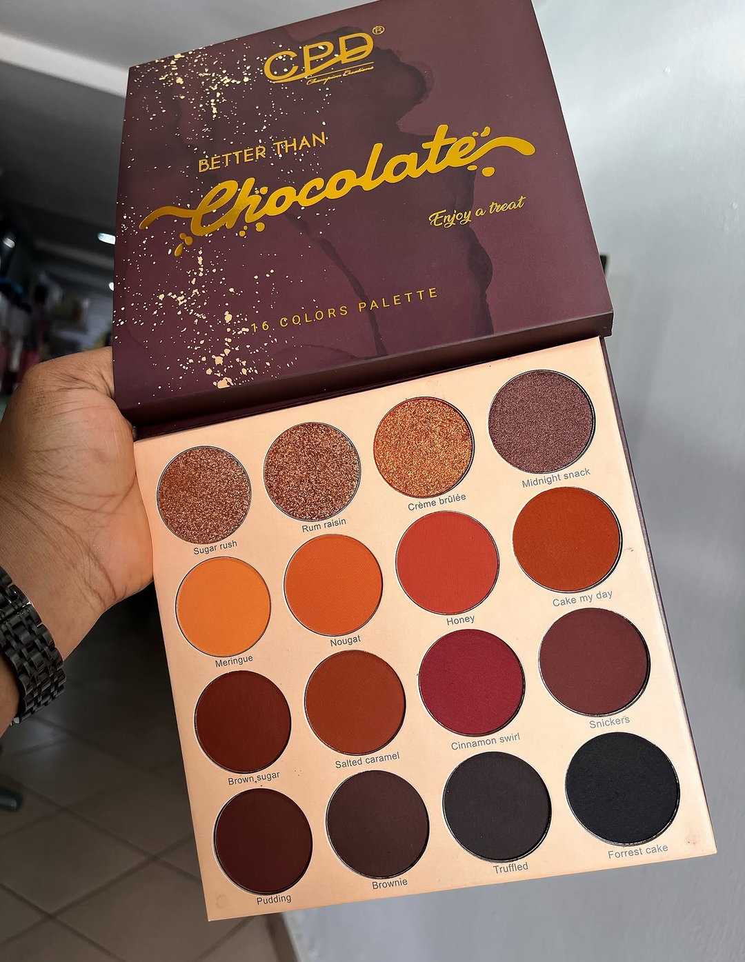 Palette CPD better than chocolate 