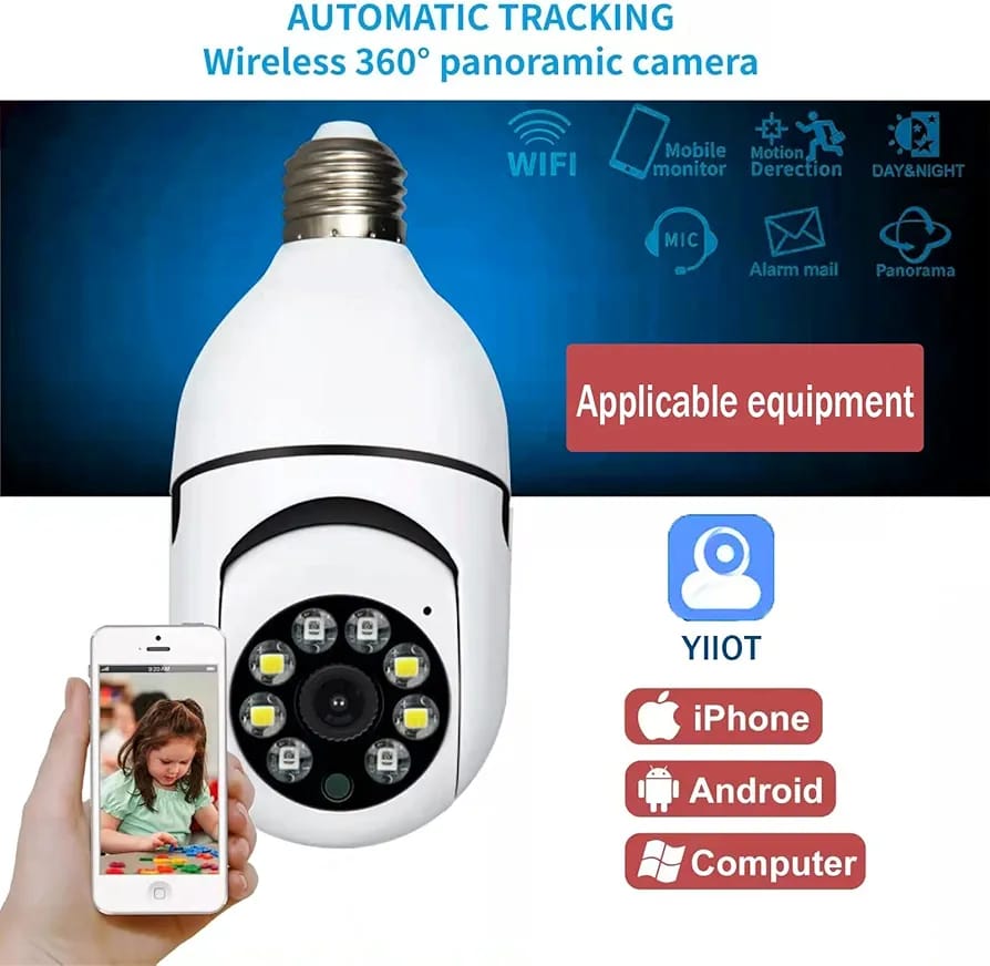 Bombillo camara, 360⁰, 