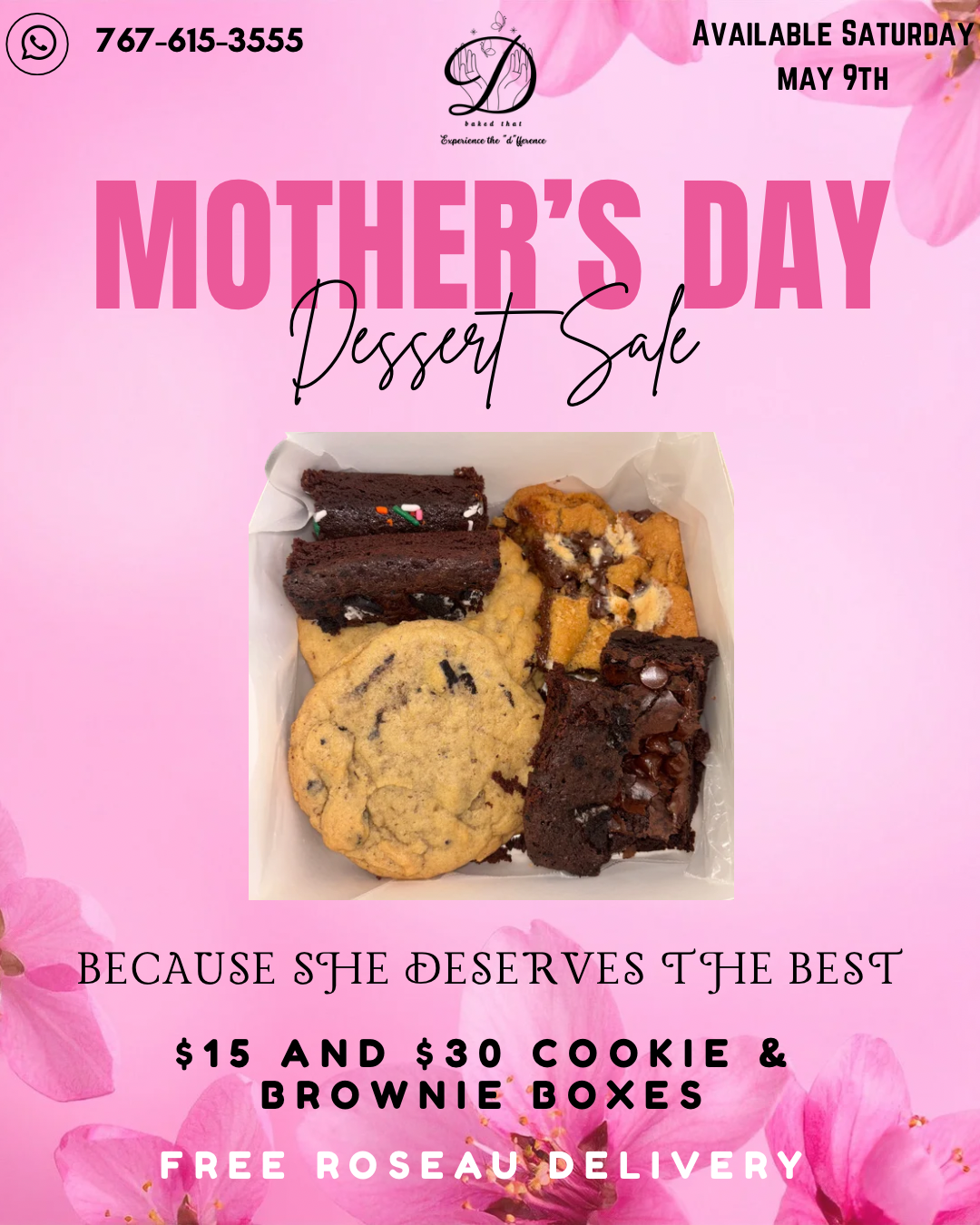 Mother’s Day Dessert Boxes