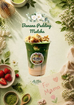 Banana Pudding Matcha (SEASONAL)
