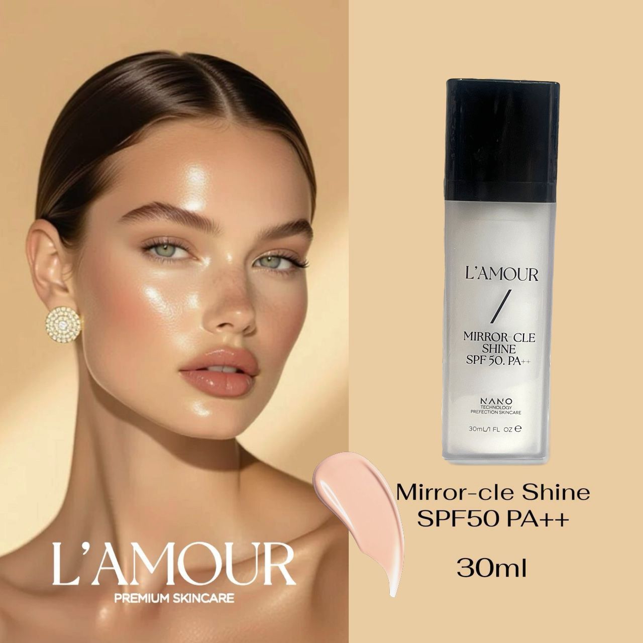 Mirror-cle shine SPF50 PA++ (pink)_0