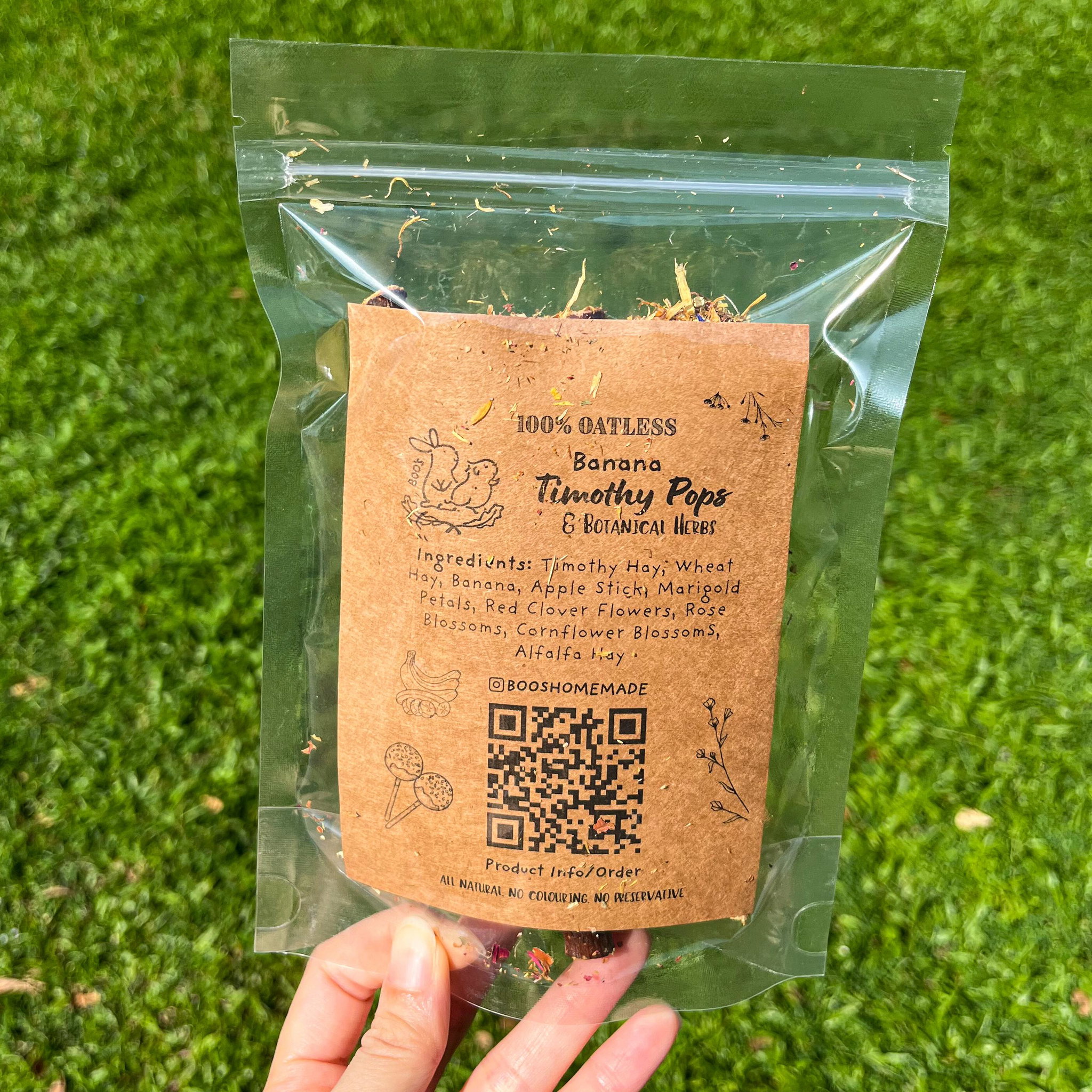 Oatless Banana Timothy Pop & Botanical Herbs_1