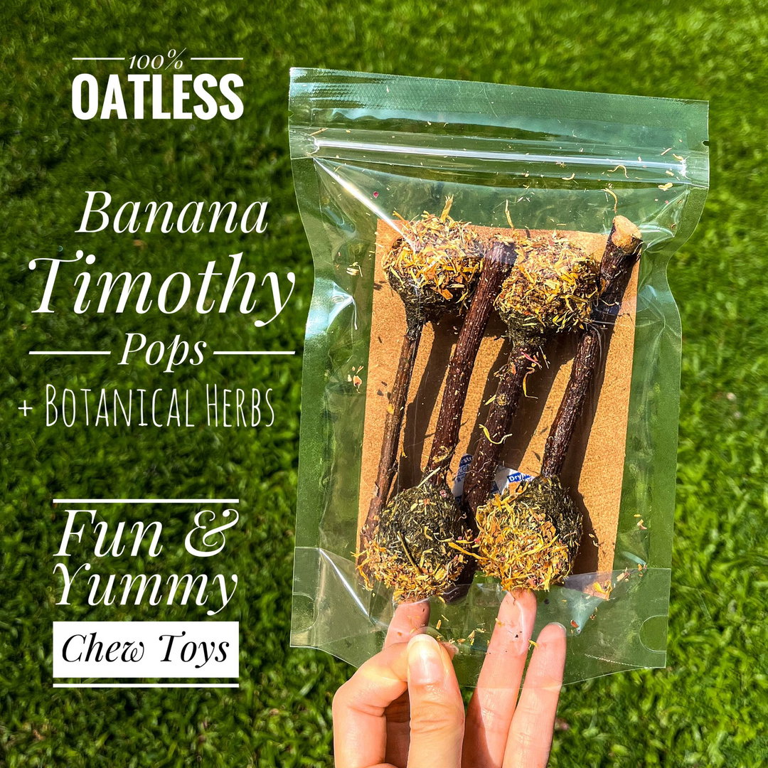 Oatless Banana Timothy Pop & Botanical Herbs
