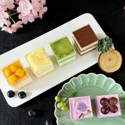150ml Square Dessert Cup (pack of 10)