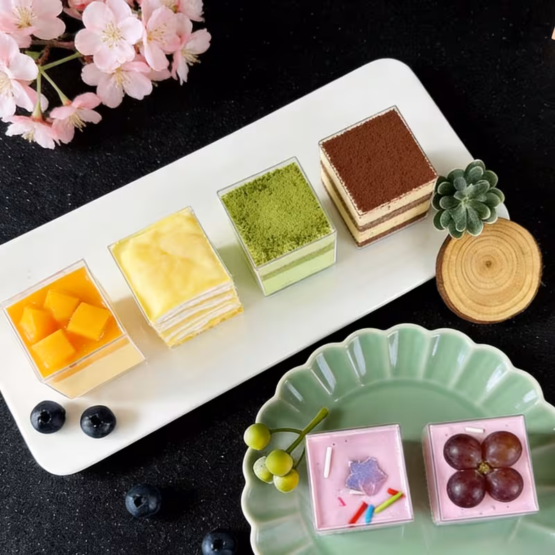 150ml Square Dessert Cup (pack of 10)_1