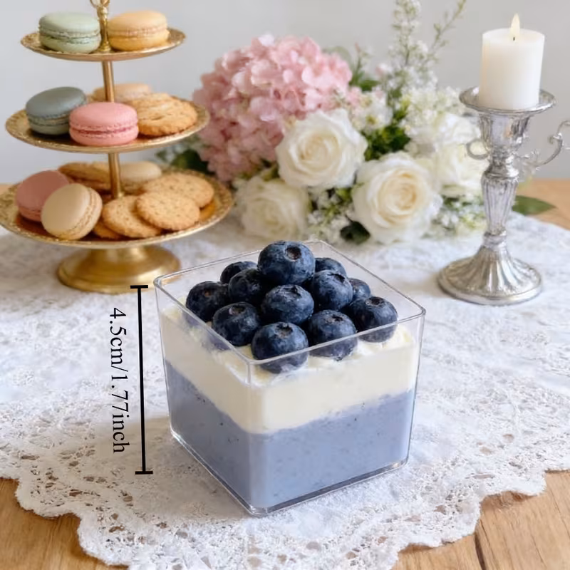 150ml Square Dessert Cup (pack of 10)_2