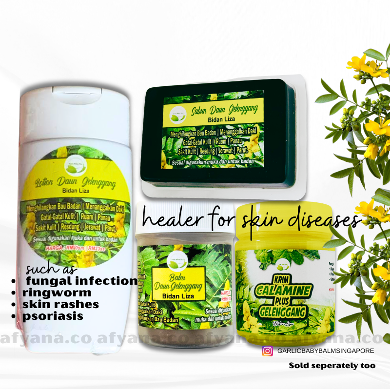 Gelenggang Set (Ala Carte : Balm / Soap / Lotion)