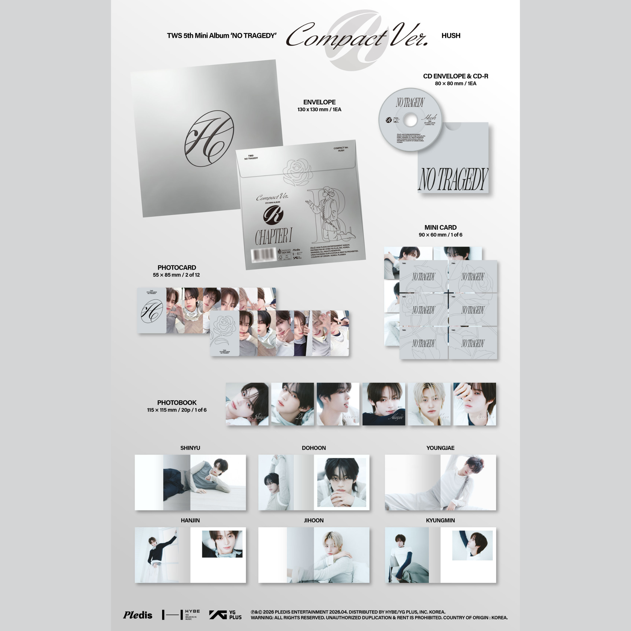 TWS 5th Mini Album 'NO TRAGEDY' COMPACT VER._3